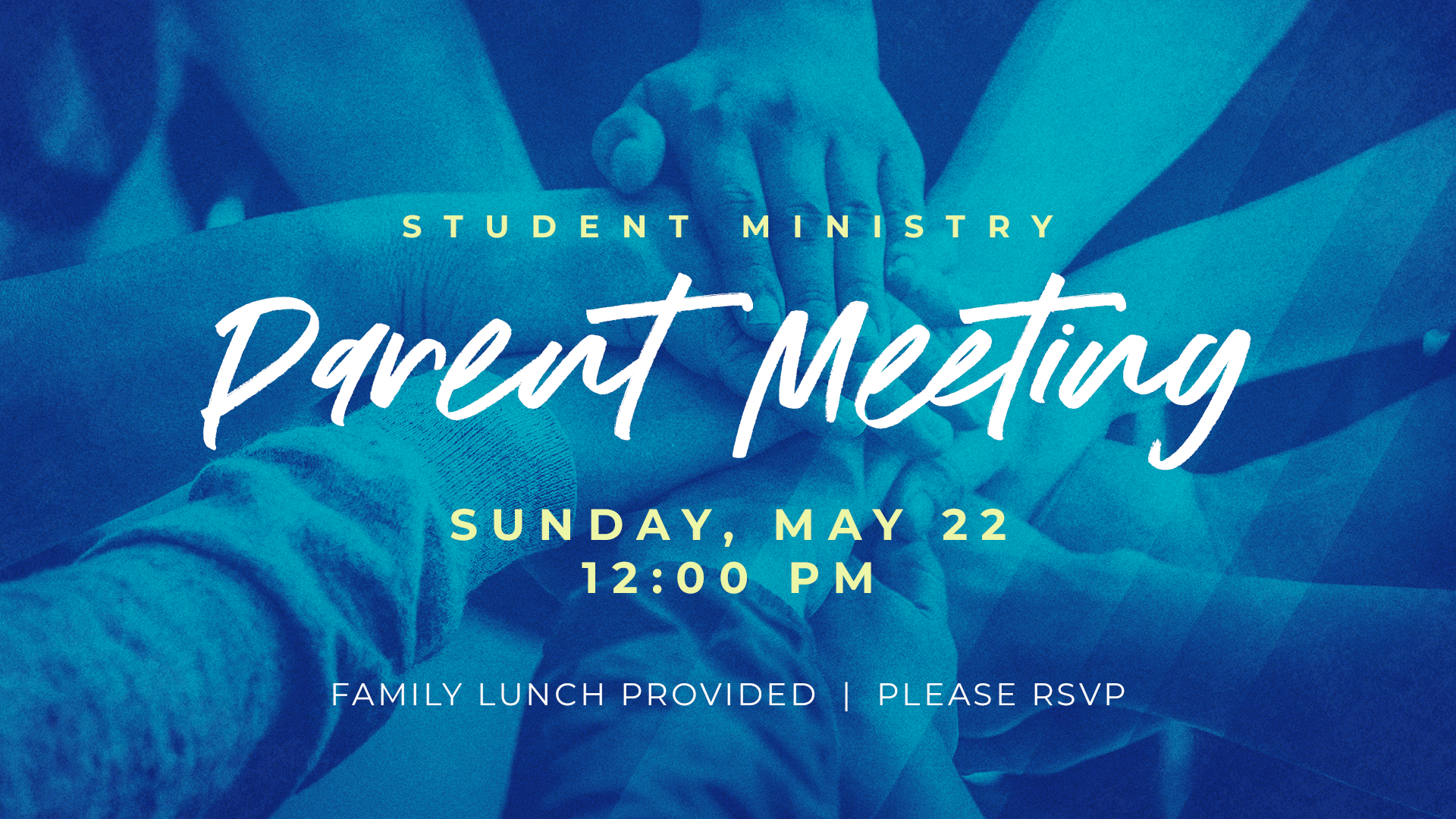 Parent Meeting Lunch