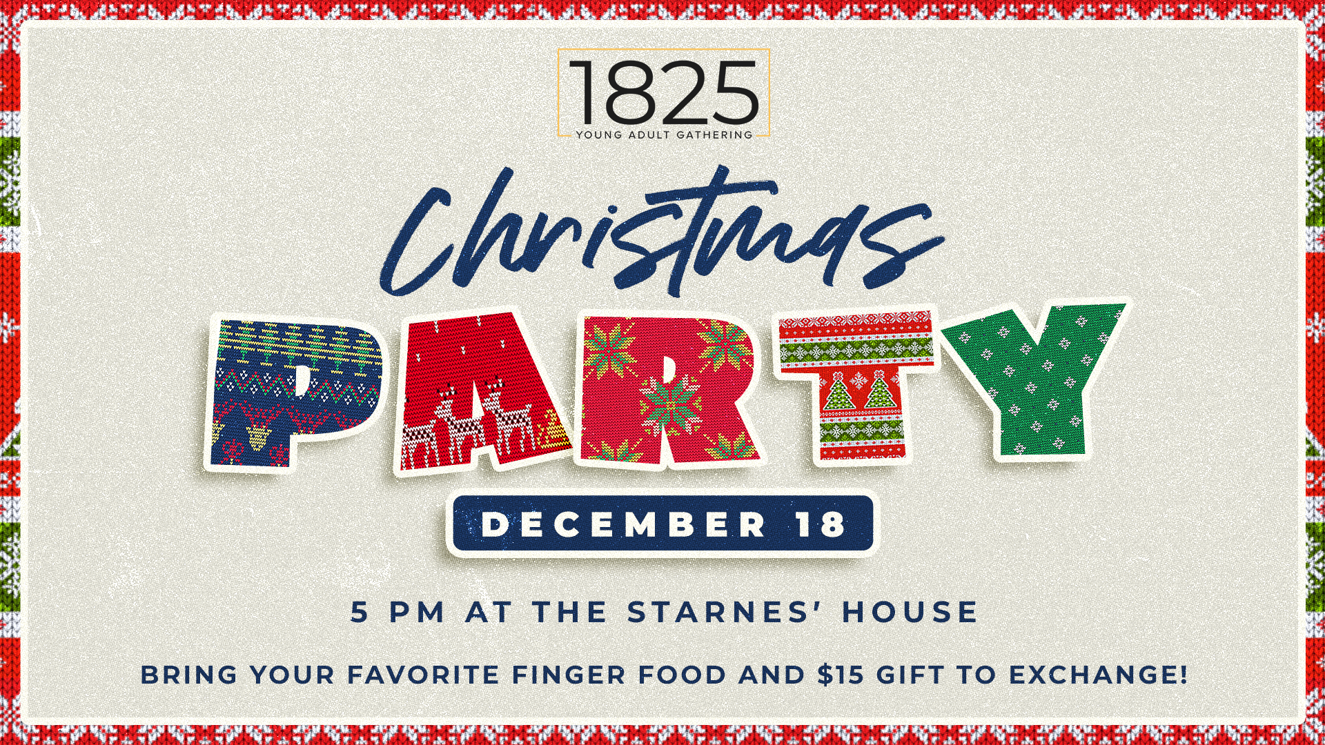 1825 Christmas Party